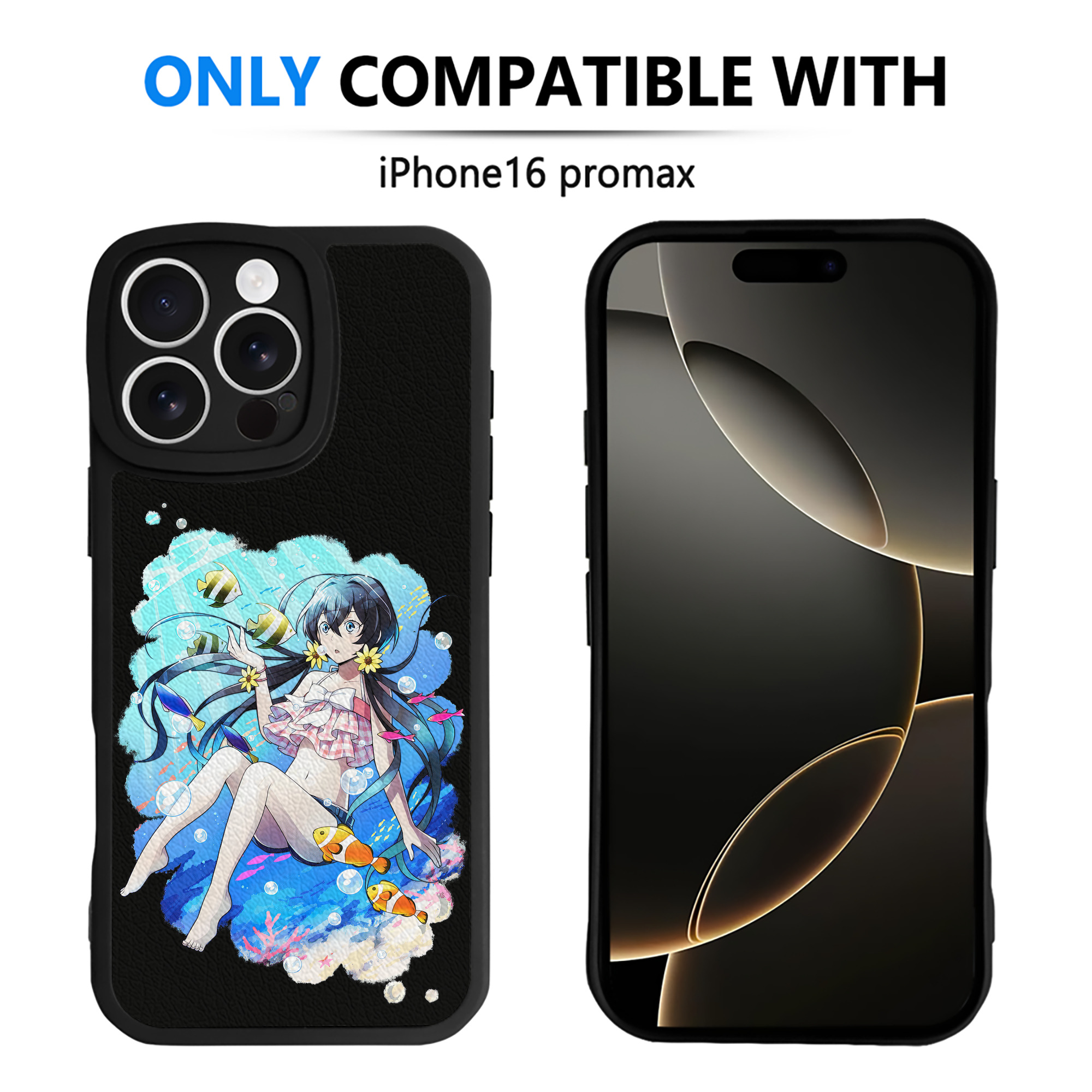 （画像用） 文豪ストレイドッグス Bungo Stray Dogs 【iPhone 16シリーズ対応】シリコンスマホケース（レザー調） 材質：シリコン